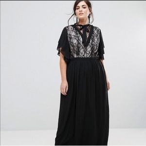 ASOS Maxi Chiffon Dress